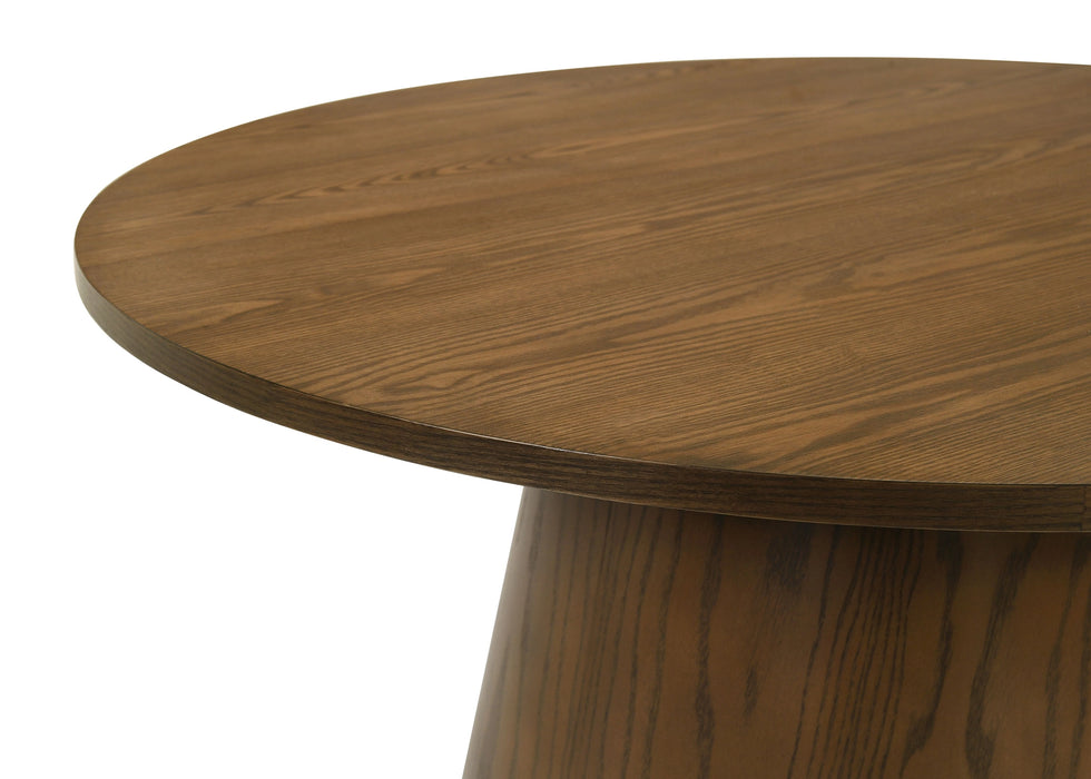 Franklin Round Pedestal End Table