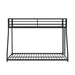 Rothwell Metal Bunk Bed Twin/ Full - Mattress & Furniture Super Center (Tampa, FL)