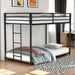 Rothwell Metal Bunk Bed Twin/ Full - Mattress & Furniture Super Center (Tampa, FL)