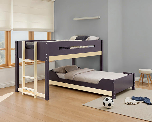Nestor Twin/Twin Bunk Bed - Mattress & Furniture Super Center (Tampa, FL)