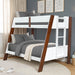 Delbin Twin/Full Bunk Bed - Mattress & Furniture Super Center (Tampa, FL)