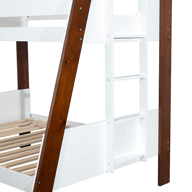 Delbin Twin/Full Bunk Bed - Mattress & Furniture Super Center (Tampa, FL)