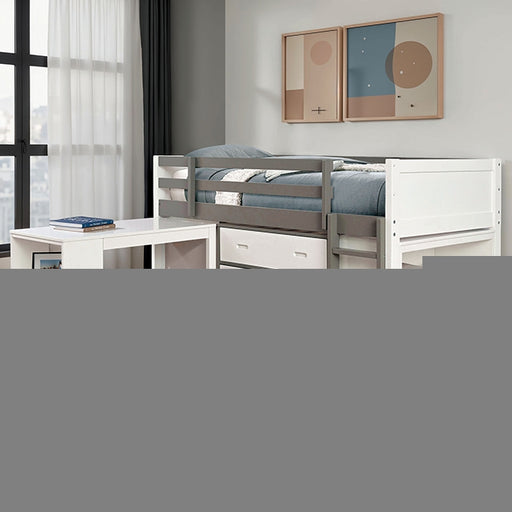 Ledell Twin Loft Bed - Mattress & Furniture Super Center (Tampa, FL)