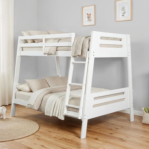 Kallen Twin/Full Bunk Bed+Mattress - Mattress & Furniture Super Center (Tampa, FL)