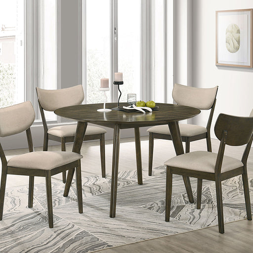 Huttwil 5 Pc. Round Dining Table Set - Mattress & Furniture Super Center (Tampa, FL)
