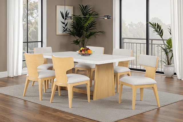 Caerwys 7 Pc Dining Table Set - Mattress & Furniture Super Center (Tampa, FL)