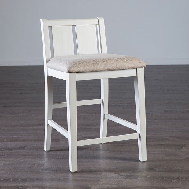 Lescles 3 Pc Counter Ht Set (1 Table + 2 Chairs) - Mattress & Furniture Super Center (Tampa, FL)