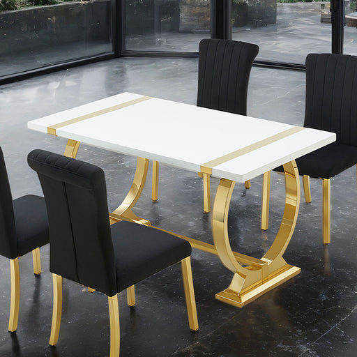 Holstebro 60" Dining Table - Mattress & Furniture Super Center (Tampa, FL)