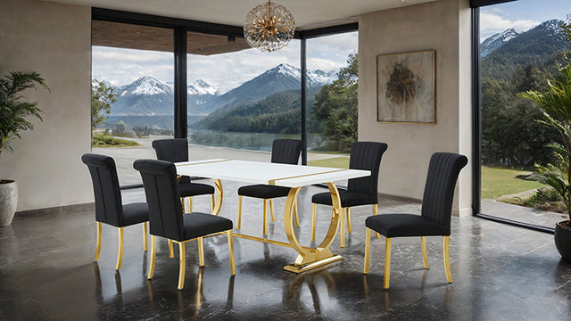 Holbaek 80" Dining Table - Mattress & Furniture Super Center (Tampa, FL)