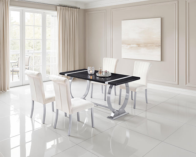 Horley 5 Pc. Dining Table Set - Mattress & Furniture Super Center (Tampa, FL)