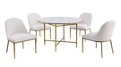 Balvi Round Dining Table - Mattress & Furniture Super Center (Tampa, FL)