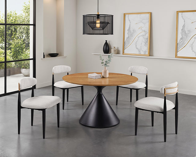 Athan 5 Pc. Dining Table Set - Mattress & Furniture Super Center (Tampa, FL)