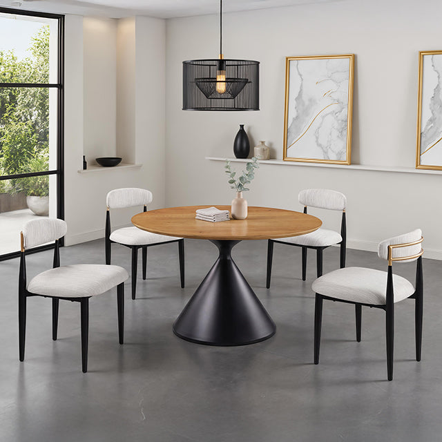 Athan 5 Pc. Dining Table Set - Mattress & Furniture Super Center (Tampa, FL)