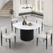 Borden 7 Pc. Dining Table Set - Mattress & Furniture Super Center (Tampa, FL)