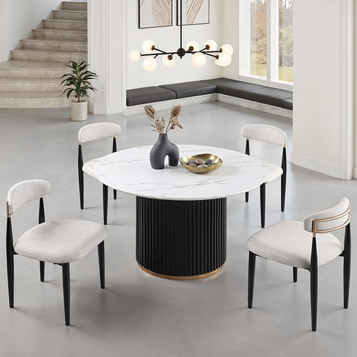 Borden 7 Pc. Dining Table Set - Mattress & Furniture Super Center (Tampa, FL)