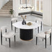 Borden 7 Pc. Dining Table Set - Mattress & Furniture Super Center (Tampa, FL)