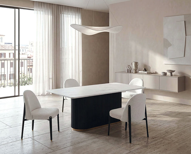 Borden 5 Pc. Dining Table Set - Mattress & Furniture Super Center (Tampa, FL)