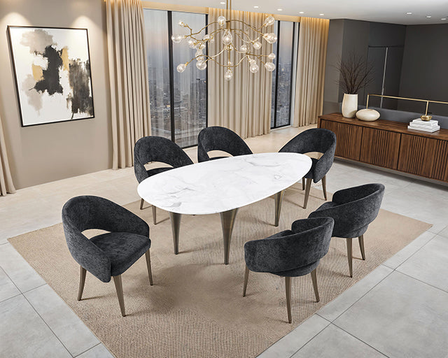 Ciaran Oval Dining Table - Mattress & Furniture Super Center (Tampa, FL)