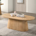 Halewood Oval Cocktail Table - Mattress & Furniture Super Center (Tampa, FL)