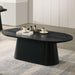 Halewood Oval Cocktail Table - Mattress & Furniture Super Center (Tampa, FL)