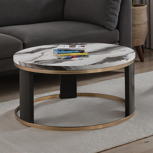 Bogor Round Cocktail Table - Mattress & Furniture Super Center (Tampa, FL)