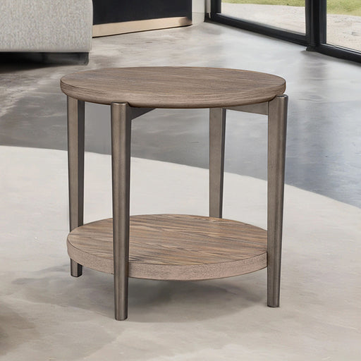 Roros Round End Table - Mattress & Furniture Super Center (Tampa, FL)