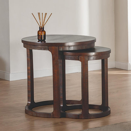 Hickory Nesting End Table - Mattress & Furniture Super Center (Tampa, FL)