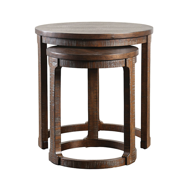 Hickory Nesting End Table - Mattress & Furniture Super Center (Tampa, FL)
