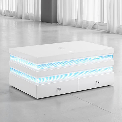 Maloy Rectangular Cocktail Table - Mattress & Furniture Super Center (Tampa, FL)