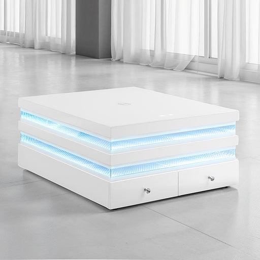 Maloy Rectangular Cocktail Table - Mattress & Furniture Super Center (Tampa, FL)