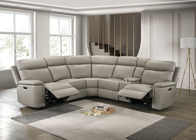 Oliverus Power Sectional - Mattress & Furniture Super Center (Tampa, FL)