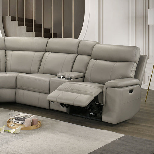 Oliverus Power Sectional - Mattress & Furniture Super Center (Tampa, FL)
