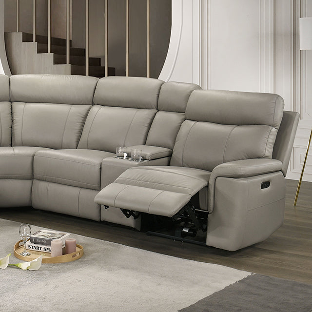 Oliverus Power Sectional - Mattress & Furniture Super Center (Tampa, FL)
