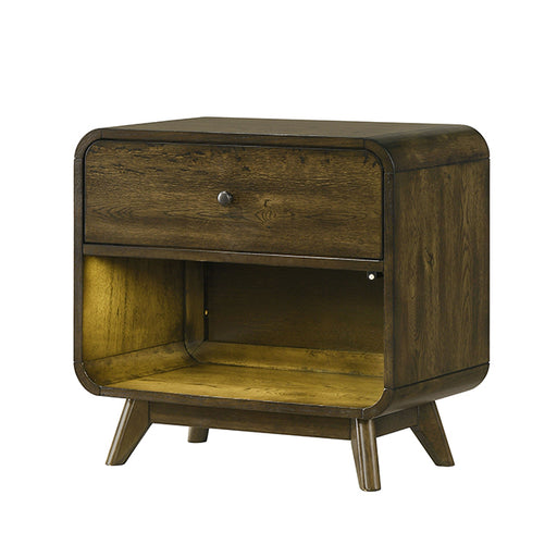Heswall Nightstand w/ LED - Mattress & Furniture Super Center (Tampa, FL)