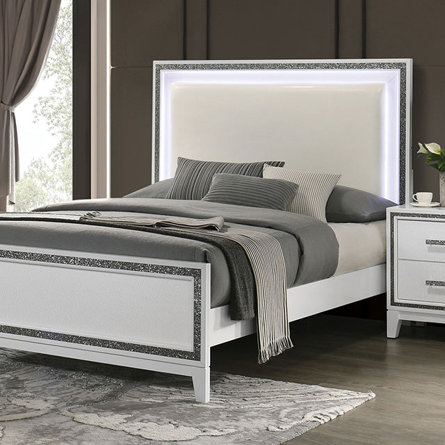 Lucida Queen Bedroom Set - Mattress & Furniture Super Center (Tampa, FL)