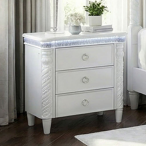 Swindon Nightstand w/ LED - Mattress & Furniture Super Center (Tampa, FL)
