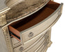 Fromberg Chest w/Marble Insert - Mattress & Furniture Super Center (Tampa, FL)