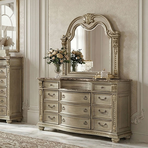 Fromberg Dresser w/ Marble Top - Mattress & Furniture Super Center (Tampa, FL)