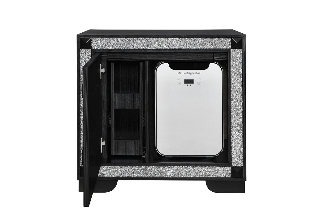 Soleil Nightstand with Cooler and Speaker