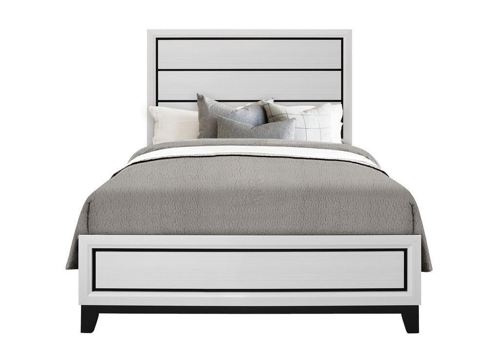 KATE WHITE FULL BED GROUP