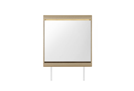 GENESIS GOLD MIRROR WITH LED - Mattress & Furniture Super Center (Tampa, FL)