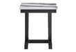 T1319 Blk/Wht End Table