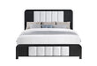 Beckett White/Black Bed