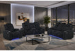 U8000 Pwr Rec Sofa/Pwr Console Rec Loveseat with PHR