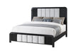 Beckett White/Black Bed
