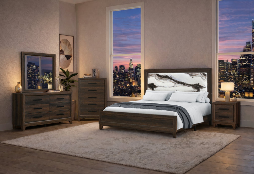 HARMONY BROWN CHEST - Mattress & Furniture Super Center (Tampa, FL)