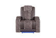 U8000 Power Recliner with Power Headrest and LED