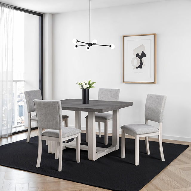 Sauro 5 Pc Dining Table Set - Mattress & Furniture Super Center (Tampa, FL)