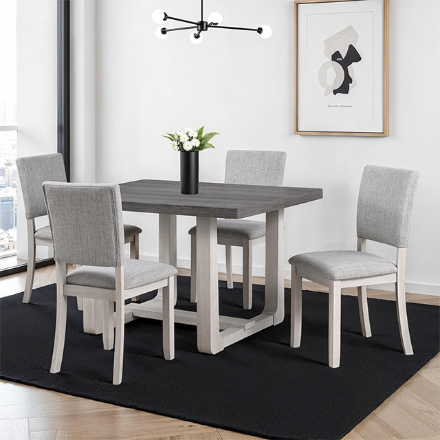 Sauro 5 Pc Dining Table Set - Mattress & Furniture Super Center (Tampa, FL)