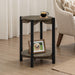 Hyde Round End Table - Mattress & Furniture Super Center (Tampa, FL)